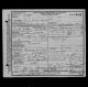 Death Certificate for Samuel HARBOUR 