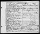 Death Certificate for Gregorio RUBIO